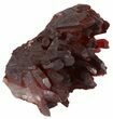 Natural, Dark Red Quartz Crystal Cluster - Morocco #51557-2